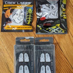 LOCK LACES, XPAND LACES,  2 HICKIES LACES